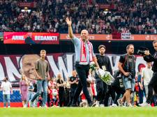 Arne Slot trots op gemaakte herinneringen bij Feyenoord: ‘Ik wil mijn vrouw en kinderen bedanken’