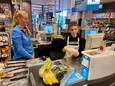 In kader van de talentenstage stond Fender (11) van gemeentelijke basisschool De Horizon mee achter de kassa van Albert Heijn Westmalle