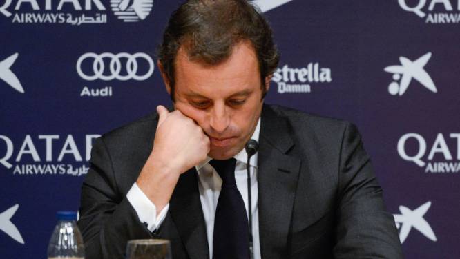 Le président du Barça jette l'éponge