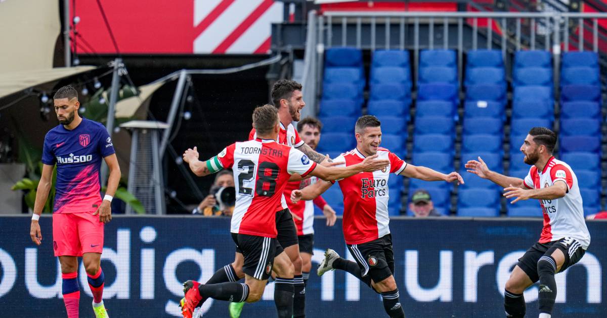 Feyenoord settles with Atlético in a heated exhibition ...