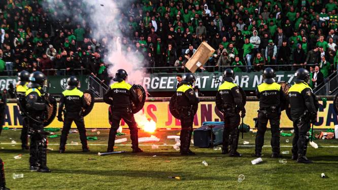 De hooligan is terug: politie bereikt grens en pleit voor structureel verbod uit-fans