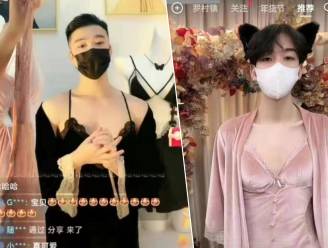 China verbiedt vrouwen model te staan voor lingerie in commerciële livestreams, dus doen mannen het in hun plaats