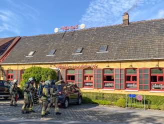 Brand in Restaurant ‘t Moriaanshoofd in Mullem