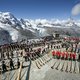 Wereldrecord met 508 alpenhoorns in Zwitserland