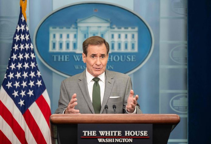 White House Press Secretary John Kirby told a press conference that financial aid to Ukraine has almost dried up.