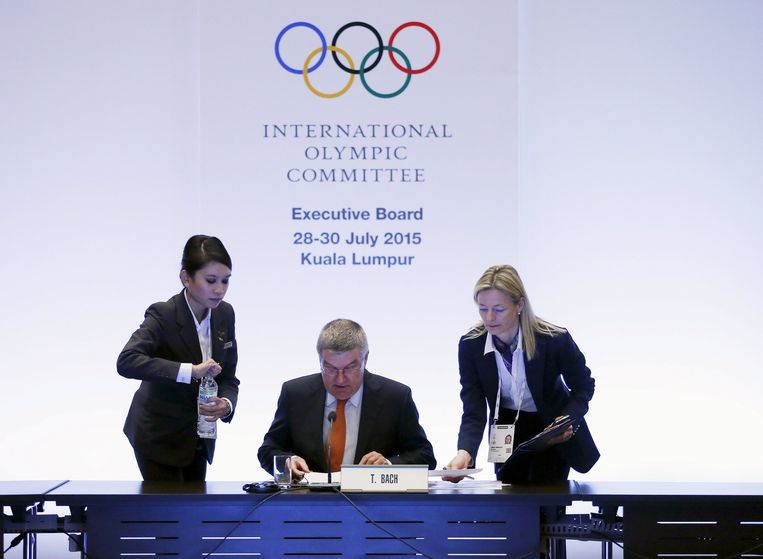 IOC-voorzitter Thomas Bach. Beeld reuters