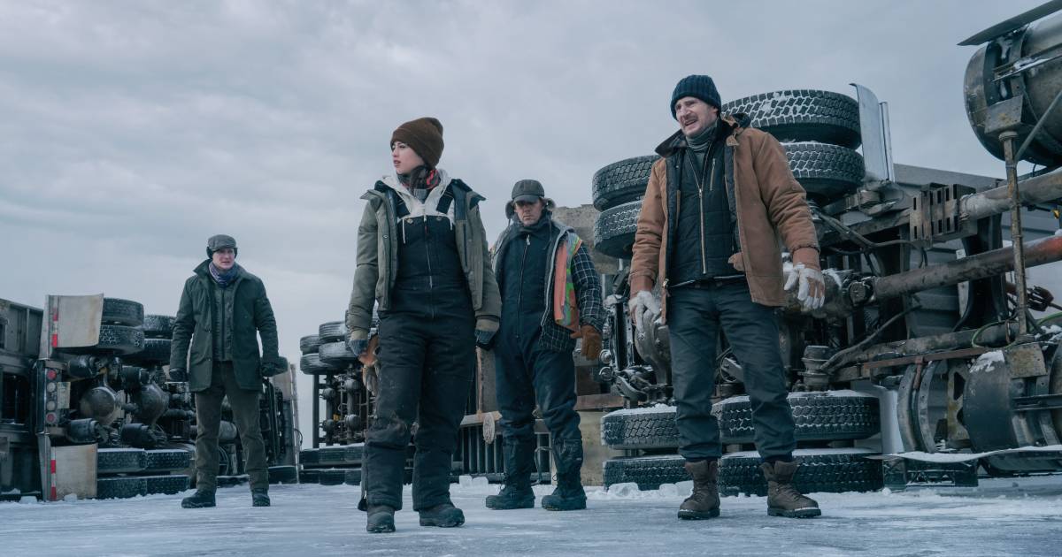 Lange halen, snel thuis-actiefilm The Ice Road meer geschikt als  Netflix-tussendoortje | Filmrecensies | AD.nl