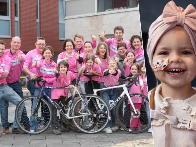 Uitgestippelde fietsroute herdenkt de aan leukemie overleden Prinses Lara (3): “Troost bieden aan ouders die in zelfde schuitje als wij belanden”