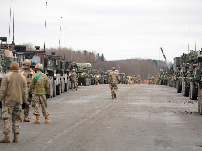 Washington ziet Russische troepen nog altijd toestromen aan grens met Oekraïne
