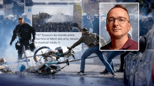 EXCLUSIEF. Deze berichten versturen extreemlinks en plunderende jongeren via sociale media tijdens de rellen in Brussel: “Dit is een burgeroorlog. Ik lach me kapot”