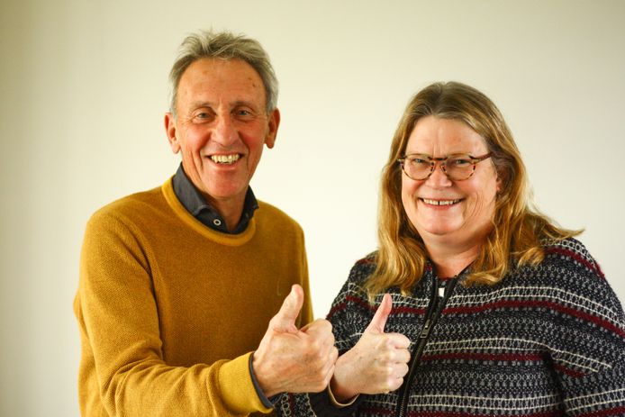 Jan van de Wouw en Cathy Noordergraaf.