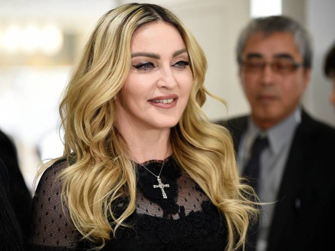 Madonna treedt op tijdens Eurovisiesongfestival