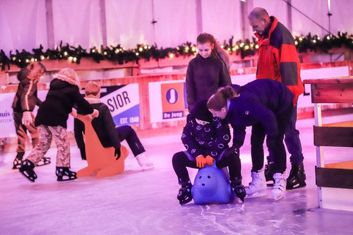 schaatsen zonder veters