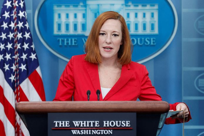 Jen Psaki, porte-parole de la Maison Blanche.