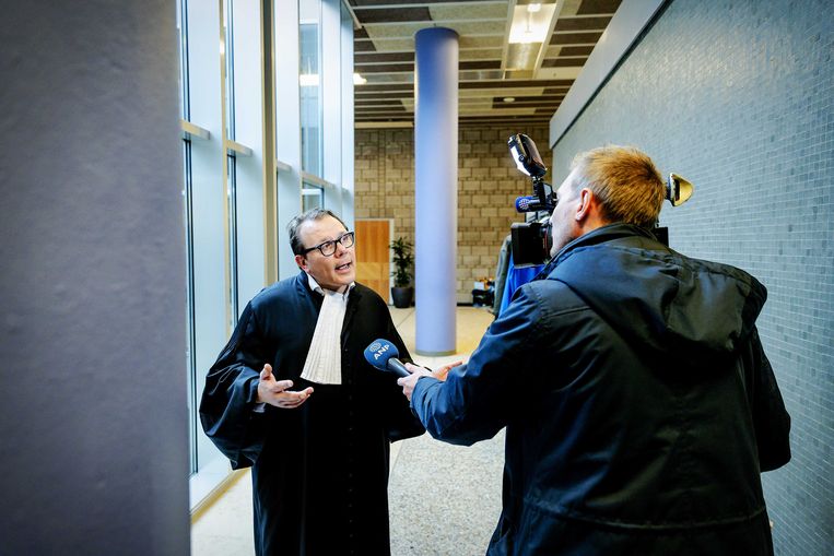 Advocaat André Seebregts, raadsman van de vrouwelijke Syriëgangers. Beeld ANP