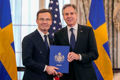 La Suède devient officiellement membre de l’Otan