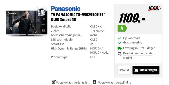 Panasonic Oled tv