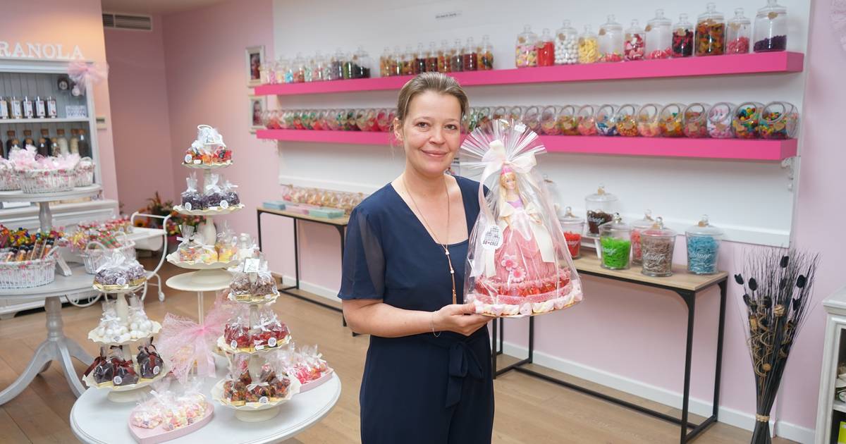 Sofie (43) ruilde slagerij voor snoepwinkel “Bij het maken van