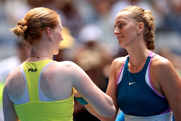 Van Uytvanck ha dovuto riconoscere Kvitova come suo capo.