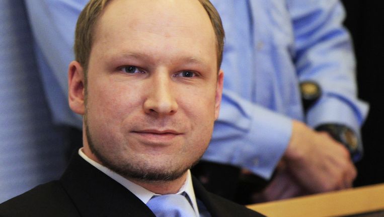 Moordenaar Anders Behring Breivik Beeld ap