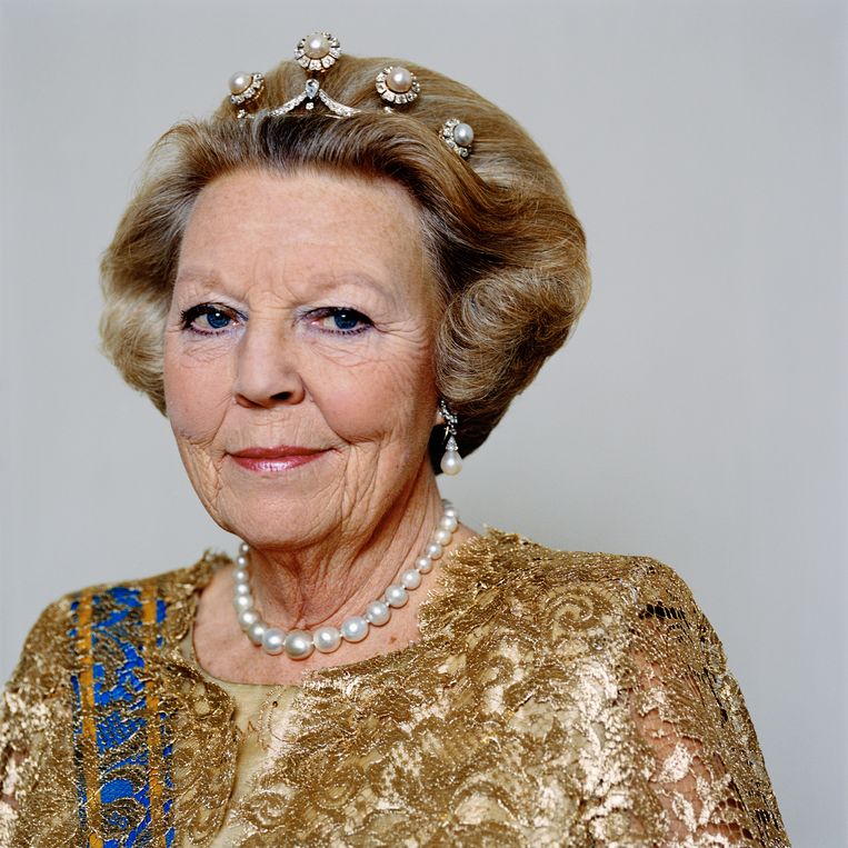Koningin Beatrix, 2007.  Beeld Anton Corbijn