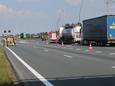Ongeluk op de A2 ter hoogte van Waalre.