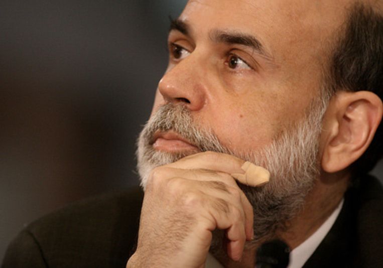 FED-voorzitter Bernanke Beeld 