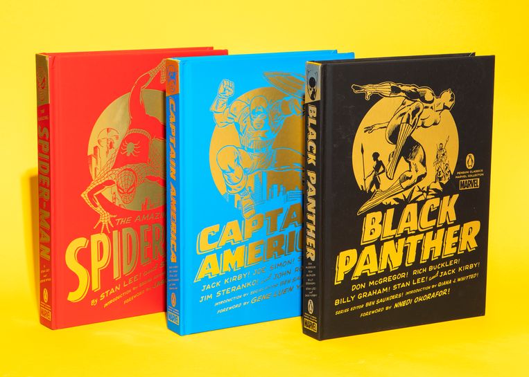 Penguin Classics Marvel Collection in drie delen. Adviesprijs € 60 per deel. Ook verkrijgbaar als paperback, € 33. Beeld Studio V