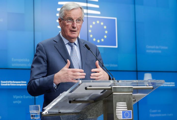Michel Barnier werd aangesteld door de EU-ministers om de onderhandelingen in goede banen te leiden.