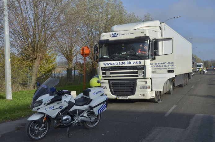 De politie controleerde vooral op zwaar vervoer.
