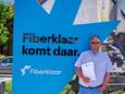 Burgemeester Luc Bouckaert (CD&V) juicht de komst van Fiberklaar toe.
