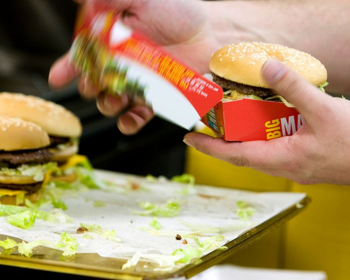 De Big Mac, waarschijnlijk het bekendste broodje van hamburgergigant McDonald's