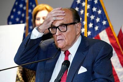 Inval bij Trumps ex-advocaat Rudy Giuliani