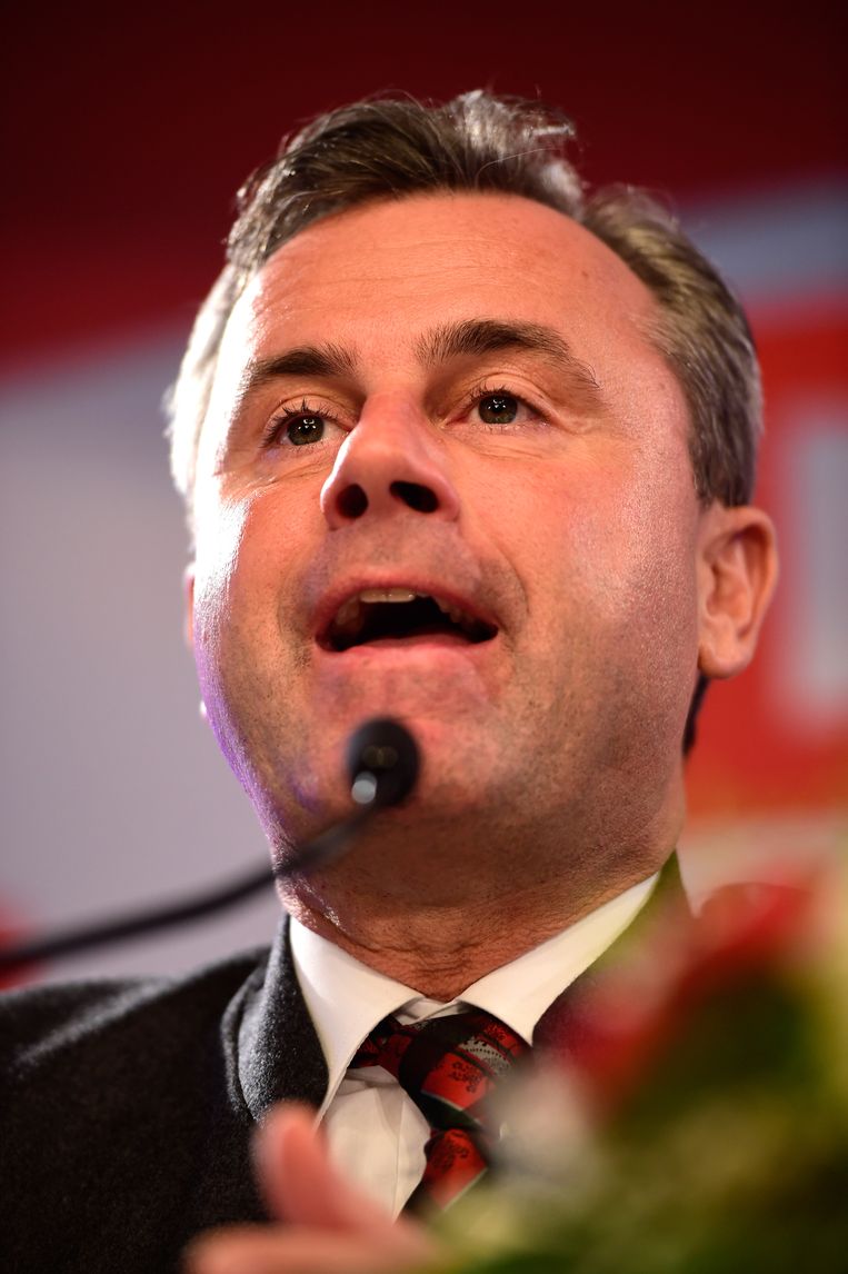 Norbert Hofer, Oostenrijk. Beeld Getty Images