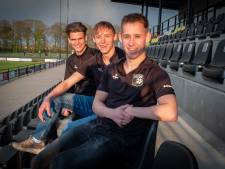 Tweeling en neefje in voetsporen vaders en opa bij EGS: ‘Als ze hem klein noemen, ben ik geen lieverdje meer’