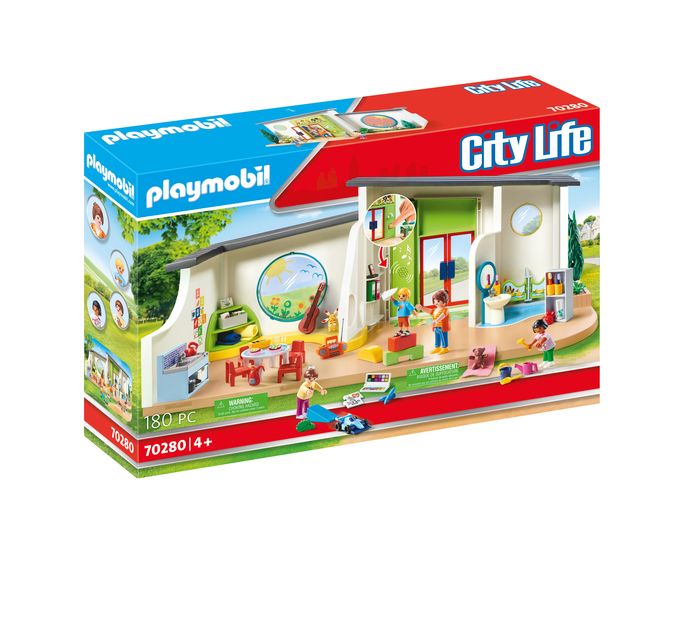 Crèche arc-en-ciel Playmobil City Life