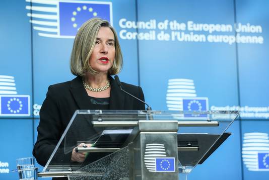 EU-buitenlandchef Federica Mogherini.