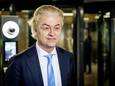 De Nederlandse politicus Geert Wilders van de PVV. Zijn rechtse partij won de verkiezingen in Nederland.