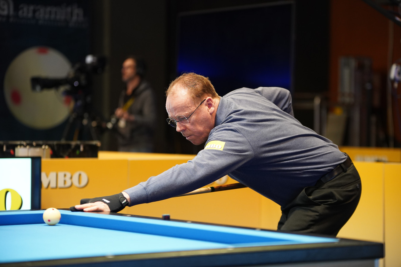 Ludo Kools bereikte de finale van het NK driebanden.