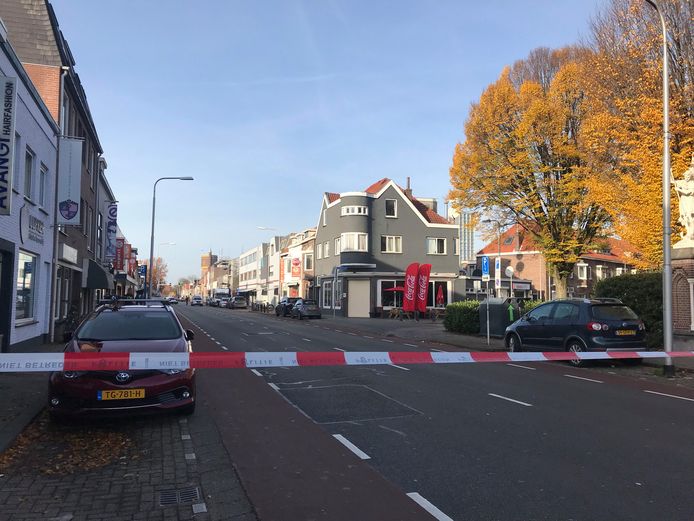 Wegafsluiting Bredaseweg Tilburg.