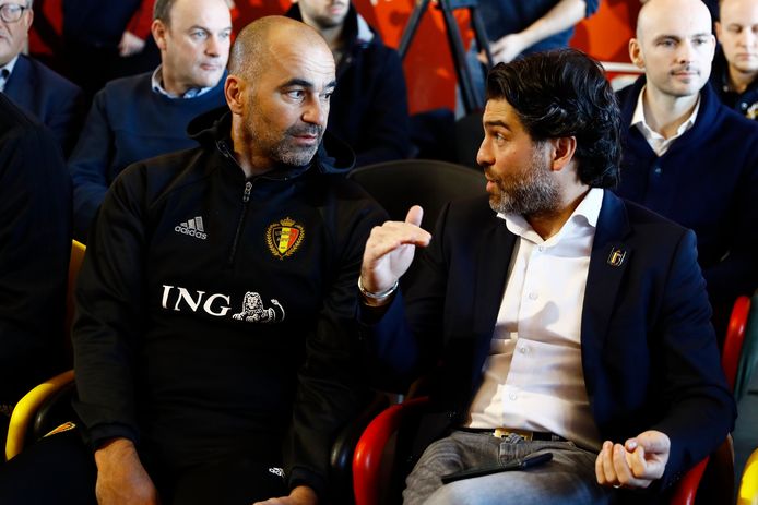 Roberto Martinez et Mehdi Bayat