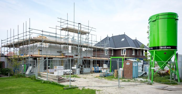 Nieuwbouw in Pijnacker.