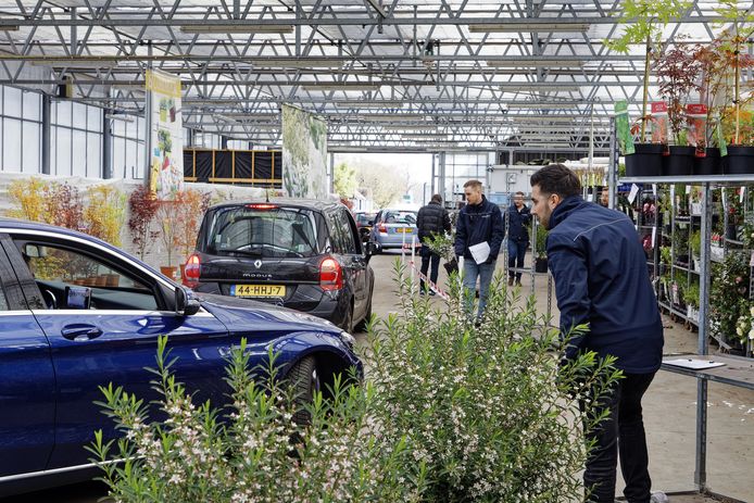 In Kaatsheuvel is een drive-in met planten al een groot succes.