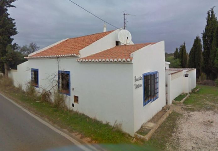 Het huis in de Algarve waar de Duitser volgens de politie leefde.