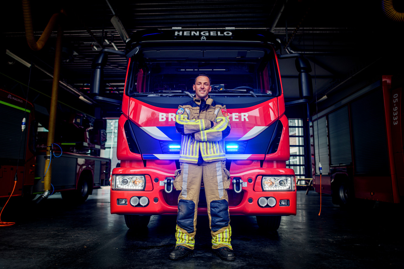 bom Bedachtzaam Het apparaat Remon geeft sireneles bij brandweer Hengelo: 'We moeten onze adrenaline  onder controle houden' | Foto | tubantia.nl