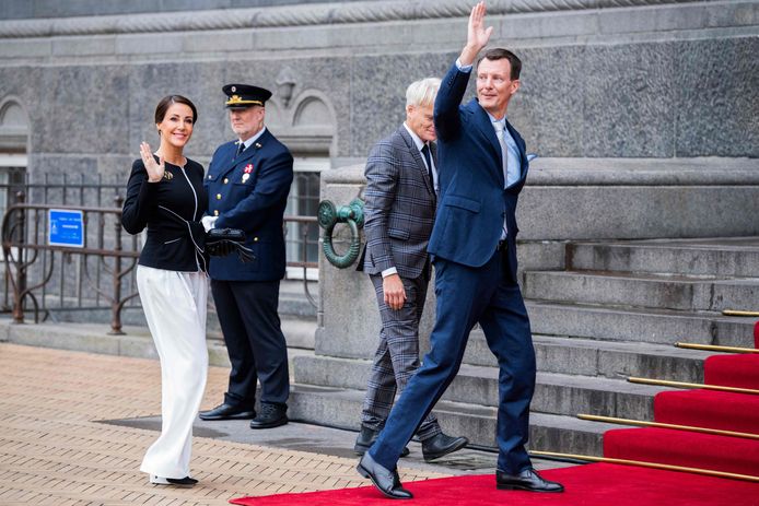 Le prince Joachim et la princesse Marie