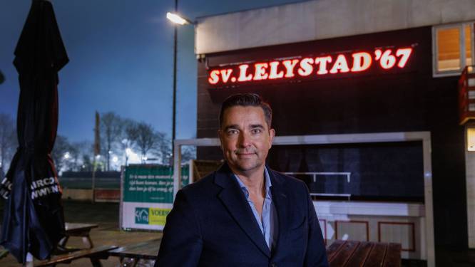 Lelystad’67 leeft nog, maar de nieuwe voorzitter Oostweegel staat wel voor een flinke uitdaging: ‘Niemand is groter dan de club’