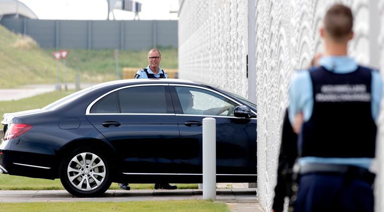 Exterieur van het Justitieel Complex Schiphol. Beeld anp