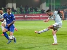 Schotland verzekert zich met zege op Moldavië van play-offs WK