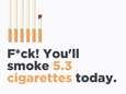 App vertelt hoeveel sigaretten je 'rookt' door luchtvervuiling